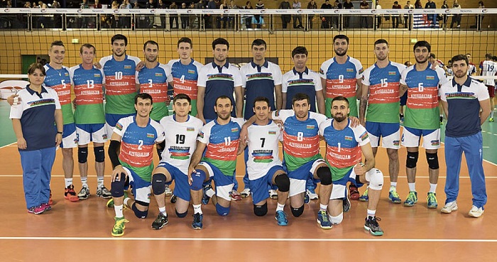 Azerbaijan win bronze at Novotel Volleyball Cup  